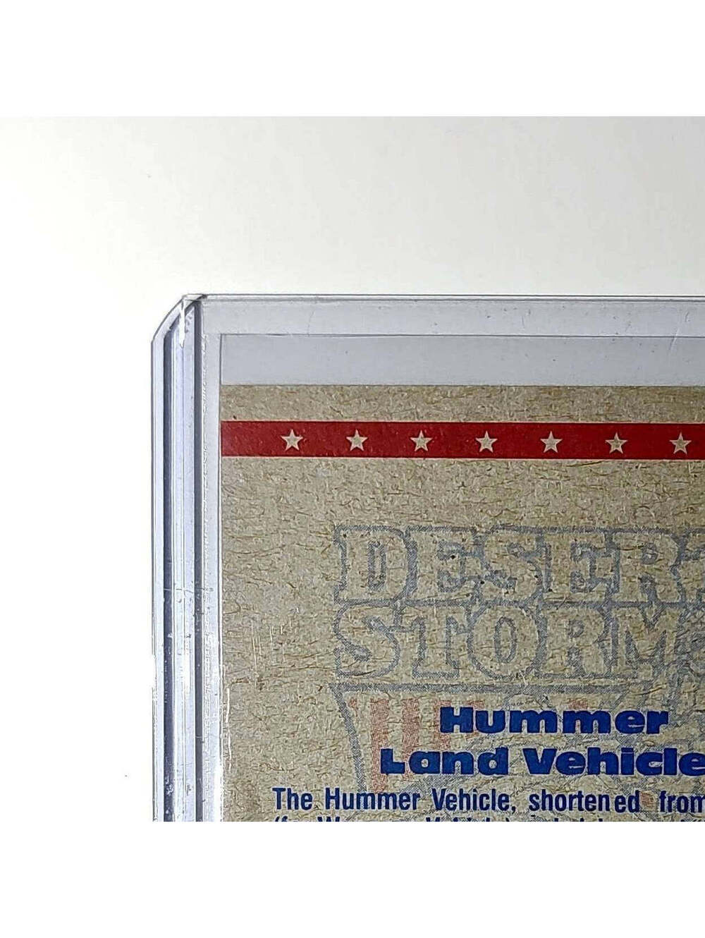 HMMWV (Hummer) 1991 Topps Desert Storm #44 Card - Picture 7 of 10